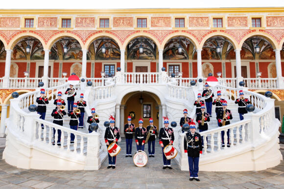 Concert de l'orchestre des carabiniers du Prince